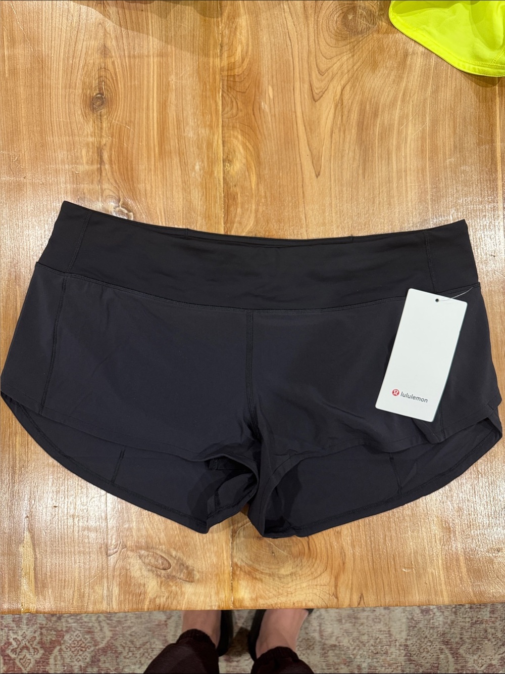 lululemon athletica Black Women's Athletic Shorts - Speed Up LR 2.5” Line - NEW